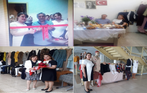  Yenişehir Şehit Cennet Yiğit İmam  Hatip Anadolu  Kız Lisesi'nde Giyim Sergisi Açıldı.