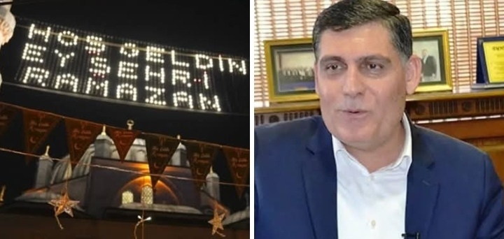 BAŞKAN KILIÇÇIOĞLU'NDAN RAMAZAN AYI MESAJI