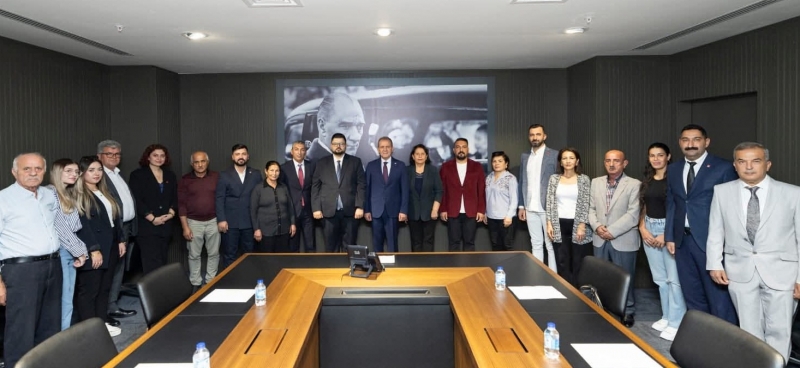 BAŞKAN KIRILMAZ'DAN BAŞKAN SEÇER'E ZİYARET 