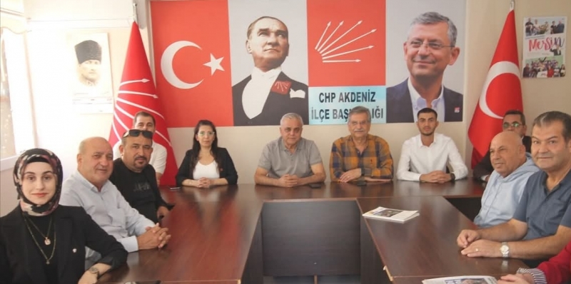 CHP AKDENİZ İLÇE BAŞKAN YARDIMCISI TAN'DAN ÖNEMLİ AÇIKLAMA 