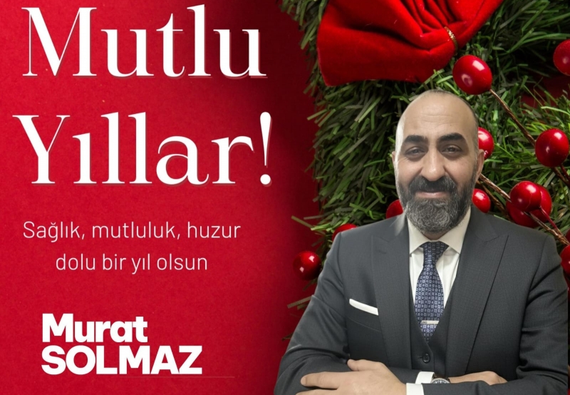 MERSİNİN SEVİLEN SİMASI MURAT SOLMAZ'DAN YENİ YIL MESAJI 