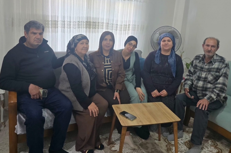 MUHTAR DAĞDELEN'DEN ÇAKICI AİLESİNE TAZİYE ZİYARETİ 