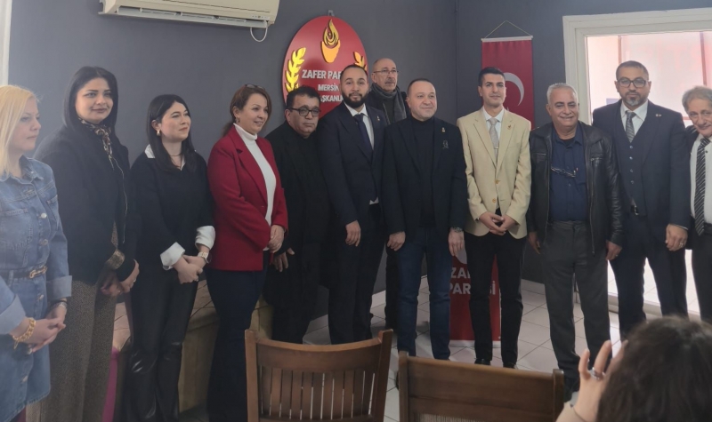 ZAFER PARTİSİ YENİŞEHİR İLÇE'DE RESMİ BAŞKAN ABDULLAH KAHRAMAN 