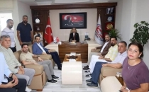  BAŞKAN ALDEMİR'DEN BAŞKAN KARADUMAN'A HAYIRLI OLSUN ZİYARETİ 