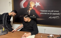  BAŞKAN KIRILMAZ SERUMU YEDİ, ÇALIŞMAYA DEVAM DEDİ. 