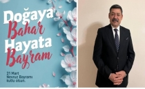  CHP'Lİ BÜYÜKŞEHİR BELELEDİYE MECLİS ÜYESİ ÇOBAN'DAN NEVRUZ KUTLAMASI