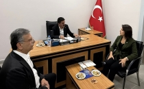  CHP'Lİ MERSİN MİLLETVEKİLİ KIŞ'DAN BAŞKAN BOZKURT'A ZİYARET