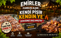  GÖZÜN AYDIN MERSİN EMİRLER KAMELYA ALANI KENDİN PİŞİR, KENDİN YE TESİSİ AÇILDI. 