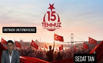  TECRÜBELİ SİYASETÇİ SEDAT TAN 15 TEMMUZ ŞEHİTLERİMİZİ ANDI. 