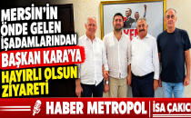  YENİ PARTİ YENİŞEHİR İLÇE BAŞKANI ERKİN KARA'YA İŞADAMLARINDAN ZİYARET